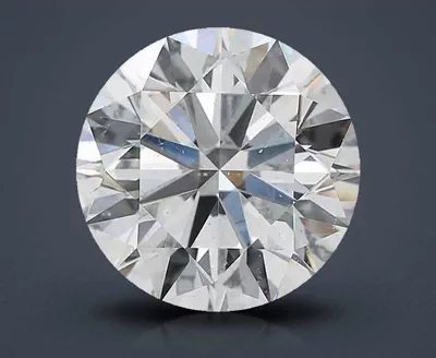 4.50ct I SI2 Rare Carat Ideal Cut Round Diamond