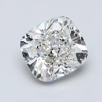 1.31ct F SI1 Rare Carat Ideal Cut Cushion Diamond