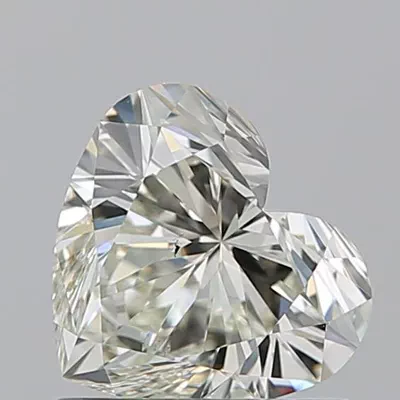 1.01ct J VS2 Rare Carat Ideal Cut Heart Diamond