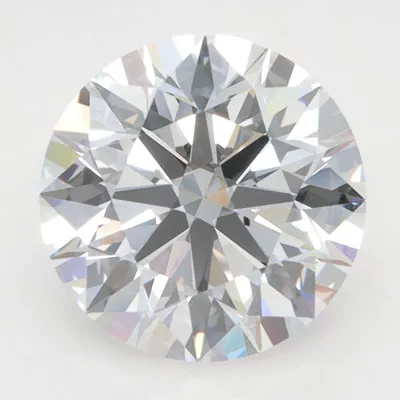 4.03ct D IF Rare Carat Ideal Cut Round Lab Grown Diamond