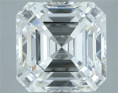 10.02ct E VS2 Rare Carat Ideal Cut Asscher Lab Grown Diamond
