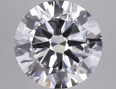 8.01ct E VS2 Very Good Cut Round Lab Grown Diamond