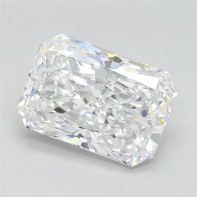 2.36ct D VVS1 Rare Carat Ideal Cut Radiant Lab Grown Diamond