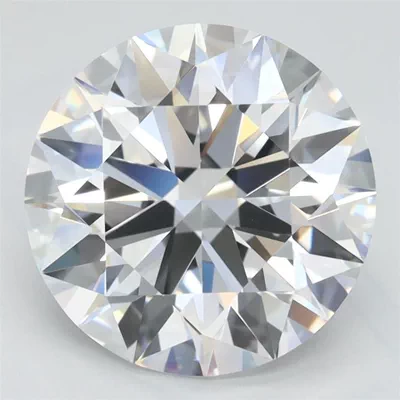 3.38ct D IF Rare Carat Ideal Cut Round Lab Grown Diamond