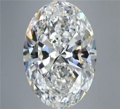 8.02ct F VS1 Rare Carat Ideal Cut Oval Diamond