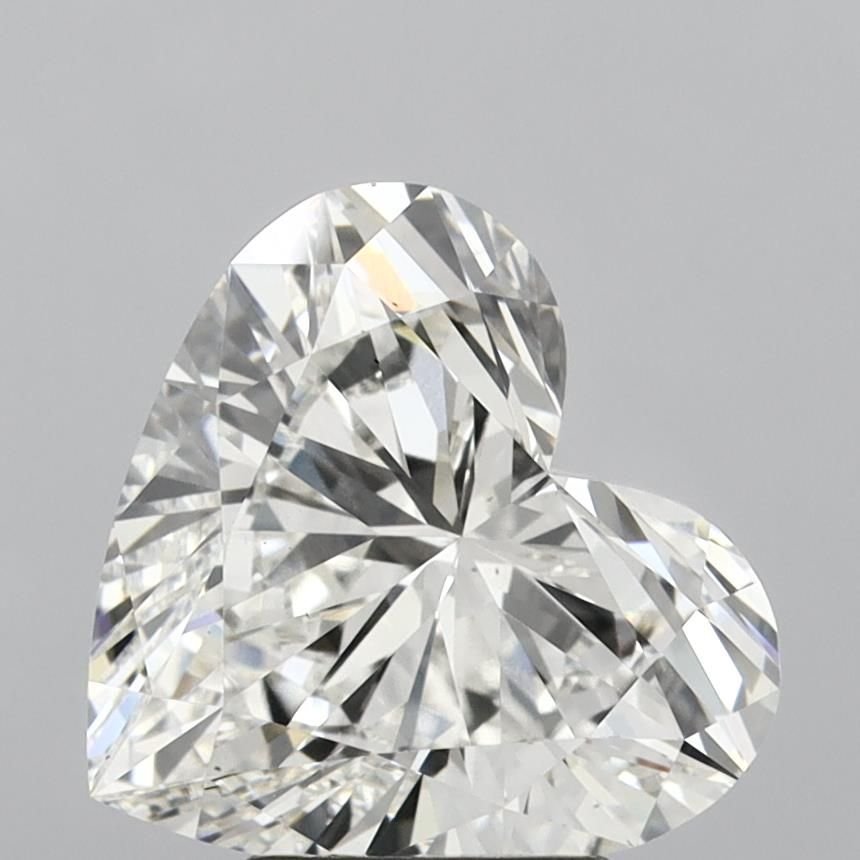 4.24ct G VS1 Very Good Cut Heart Lab Grown Diamond
