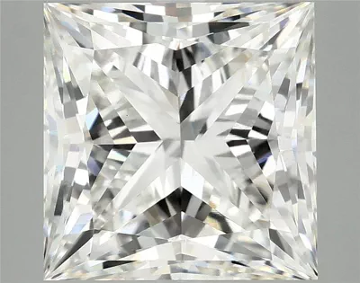 7.04ct G VS1 Rare Carat Ideal Cut Princess Lab Grown Diamond