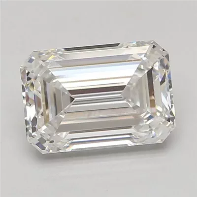 4.62ct E VS1 Rare Carat Ideal Cut Emerald Lab Grown Diamond