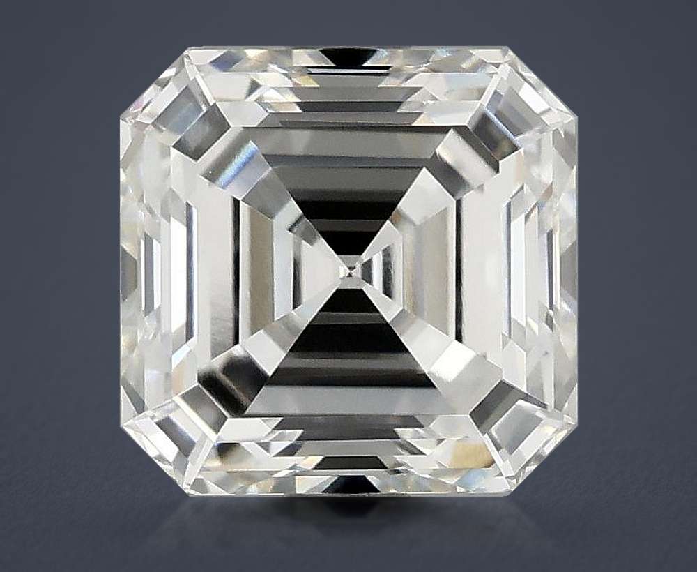 2.01ct F VVS2 Rare Carat Ideal Cut Asscher Lab Grown Diamond