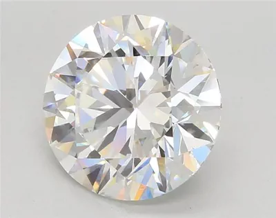 5.01ct F VS1 Rare Carat Ideal Cut Round Lab Grown Diamond