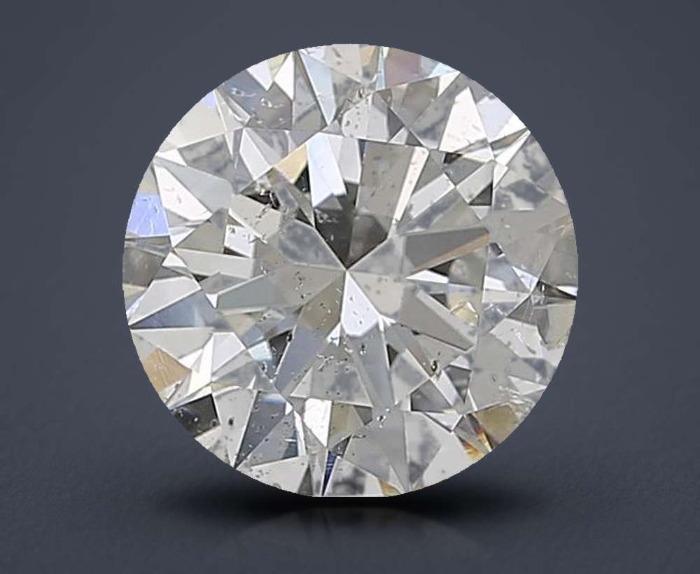 2.50ct G SI2 Rare Carat Ideal Cut Round Diamond