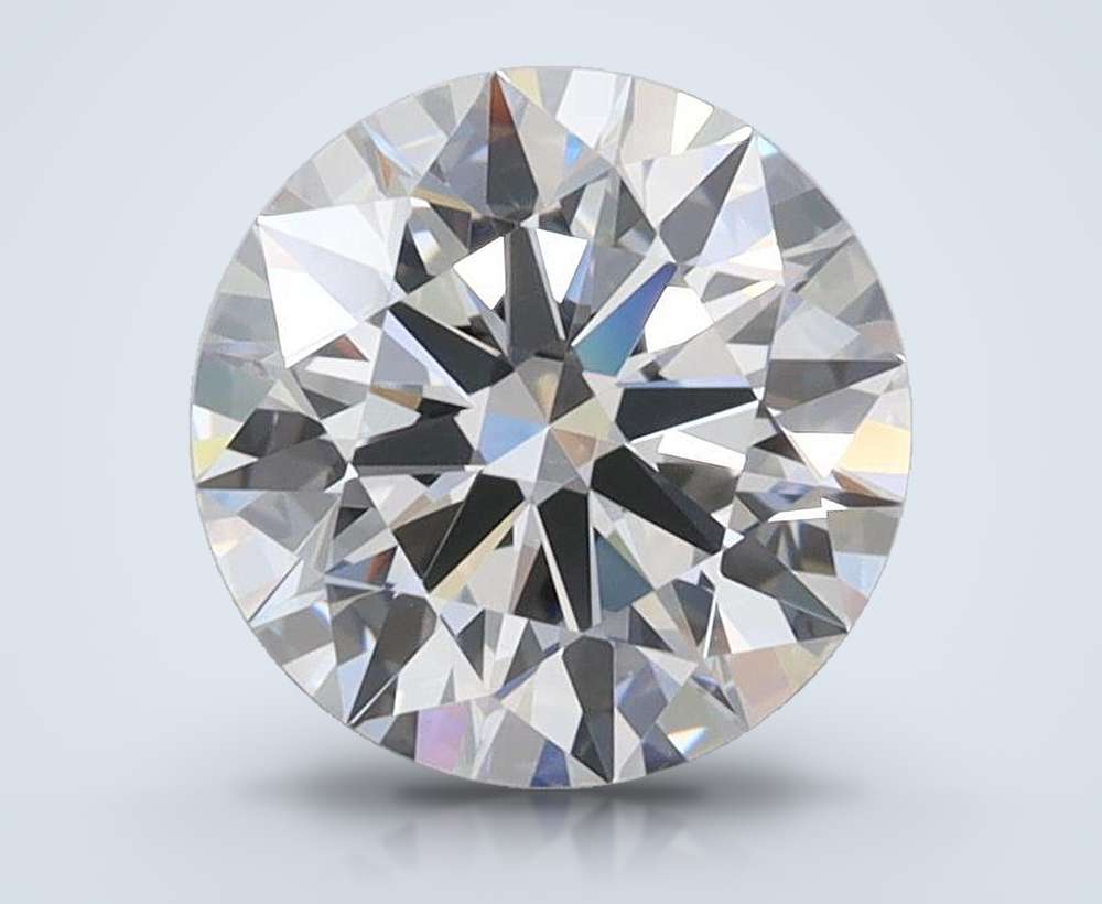 1.53ct E VVS1 Rare Carat Ideal Cut Round Lab Grown Diamond