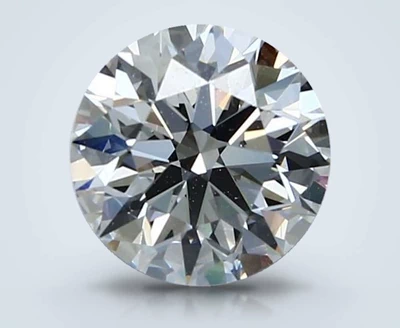 2.45ct E VS1 Excellent Cut Round Lab Grown Diamond