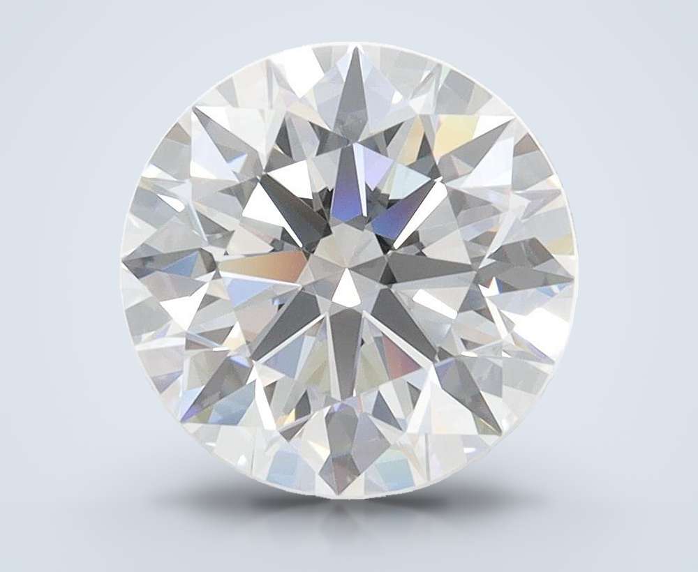2.63ct D IF Rare Carat Ideal Cut Round Lab Grown Diamond