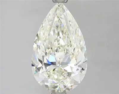 3.01ct J SI1 Very Good Cut Pear Diamond