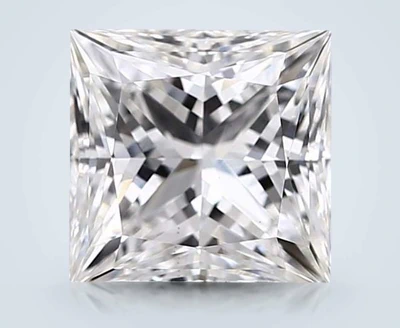 2.13ct H VS1 Rare Carat Ideal Cut Princess Lab Grown Diamond