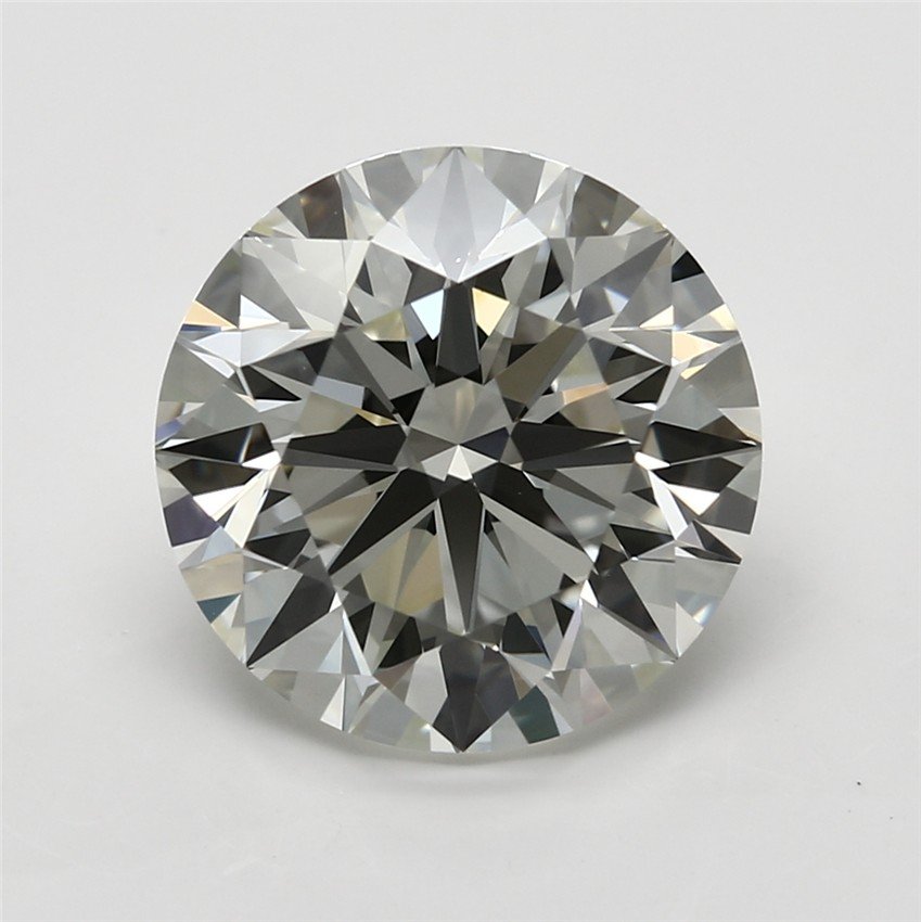 3.32ct K VVS2 Excellent Cut Round Diamond