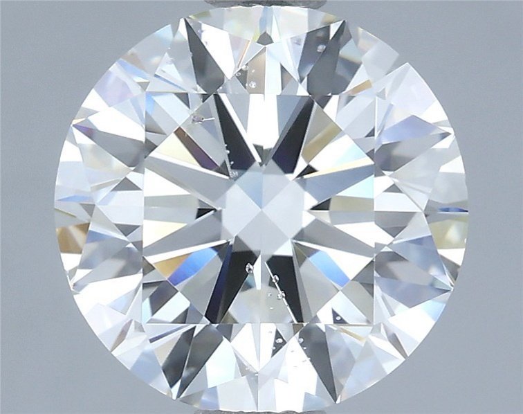 2.50ct I SI1 Rare Carat Ideal Cut Round Diamond