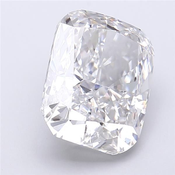 5.14ct E VVS2 Rare Carat Ideal Cut Cushion Lab Grown Diamond