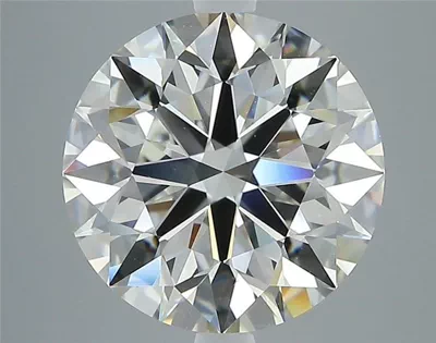 4.31ct I VS1 Rare Carat Ideal Cut Round Diamond