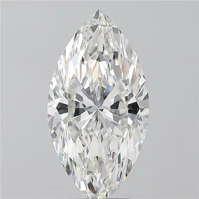 3.52ct F SI1 Rare Carat Ideal Cut Marquise Diamond