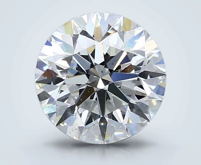 3.01ct F SI2 Excellent Cut Round Diamond