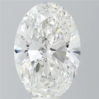 11.28ct G SI1 Rare Carat Ideal Cut Oval Lab Grown Diamond