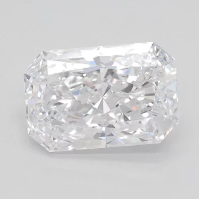 1.53ct D VVS2 Excellent Cut Radiant Lab Grown Diamond