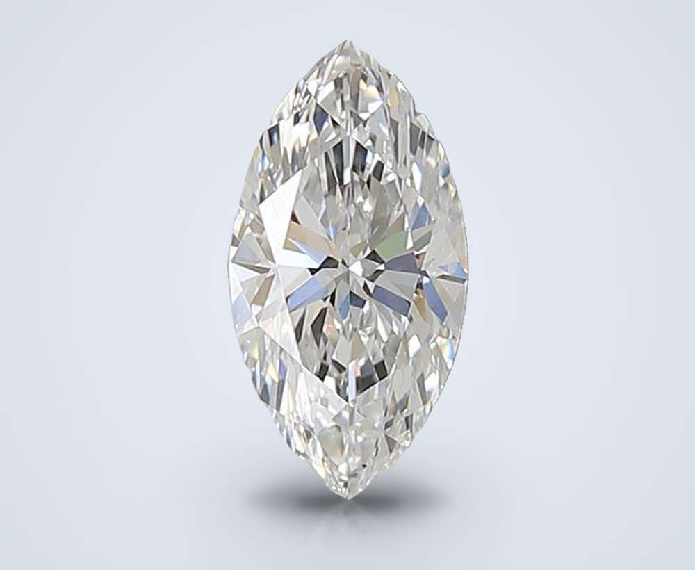 1.04ct D VS1 Rare Carat Ideal Cut Marquise Lab Grown Diamond