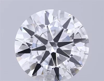 6.03ct F SI1 Excellent Cut Round Lab Grown Diamond