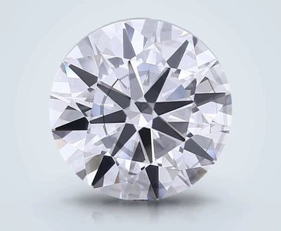 6.03ct F SI1 Excellent Cut Round Lab Grown Diamond