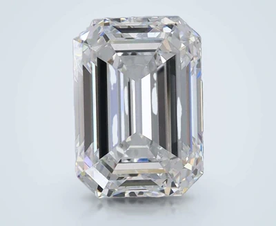2.11ct D VVS2 Rare Carat Ideal Cut Emerald Lab Grown Diamond