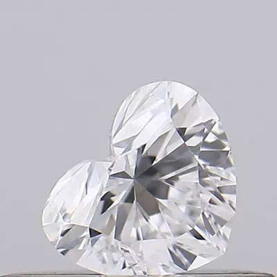 0.20ct D VS2 Rare Carat Ideal Cut Heart Diamond