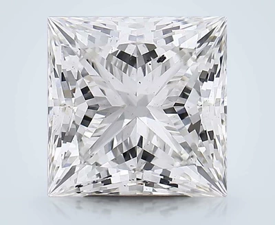 5.16ct G SI1 Rare Carat Ideal Cut Princess Lab Grown Diamond