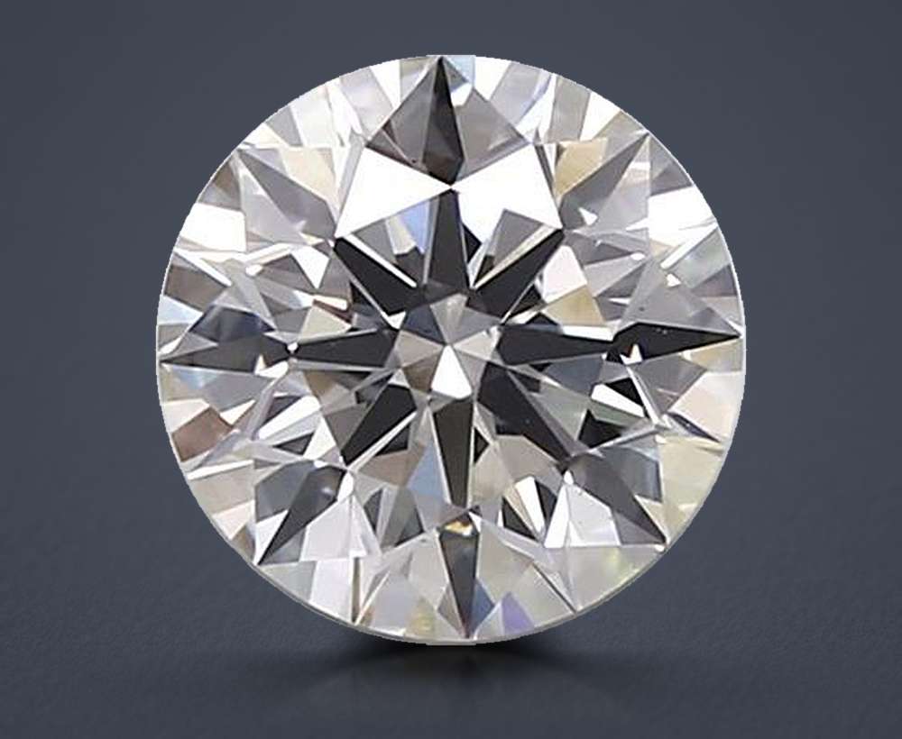 1.59ct H VS1 Rare Carat Ideal Cut Round Lab Grown Diamond