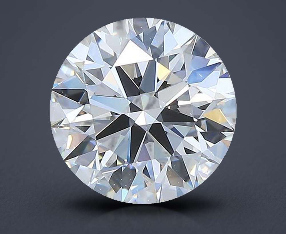 2.26ct E VVS1 Rare Carat Ideal Cut Round Diamond