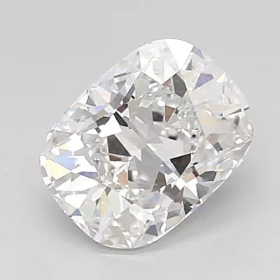 1.61ct E VVS1 Rare Carat Ideal Cut Cushion Lab Grown Diamond