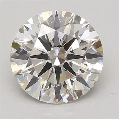 3.03ct F VS2 Rare Carat Ideal Cut Round Lab Grown Diamond