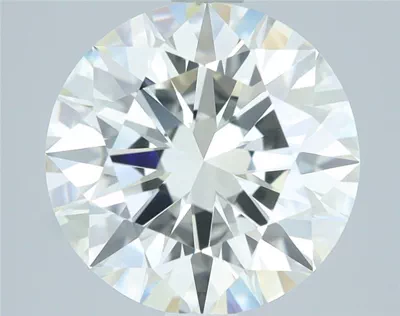 3.01ct J VVS2 Excellent Cut Round Diamond