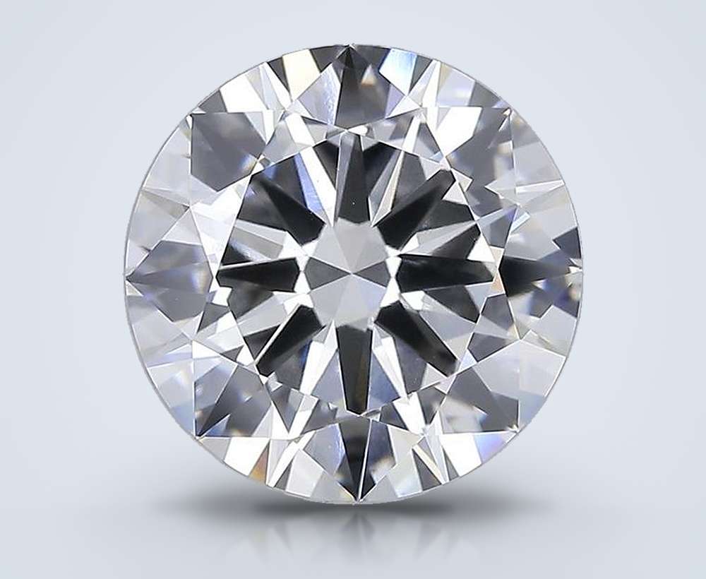 11.01ct F VVS2 Excellent Cut Round Lab Grown Diamond