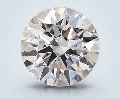 2.55ct F VS1 Rare Carat Ideal Cut Round Lab Grown Diamond