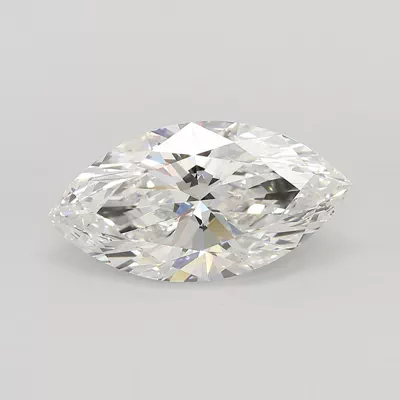 3.09ct F VVS2 Rare Carat Ideal Cut Marquise Lab Grown Diamond
