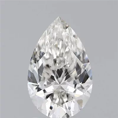 1.85ct H VS2 Rare Carat Ideal Cut Pear Lab Grown Diamond
