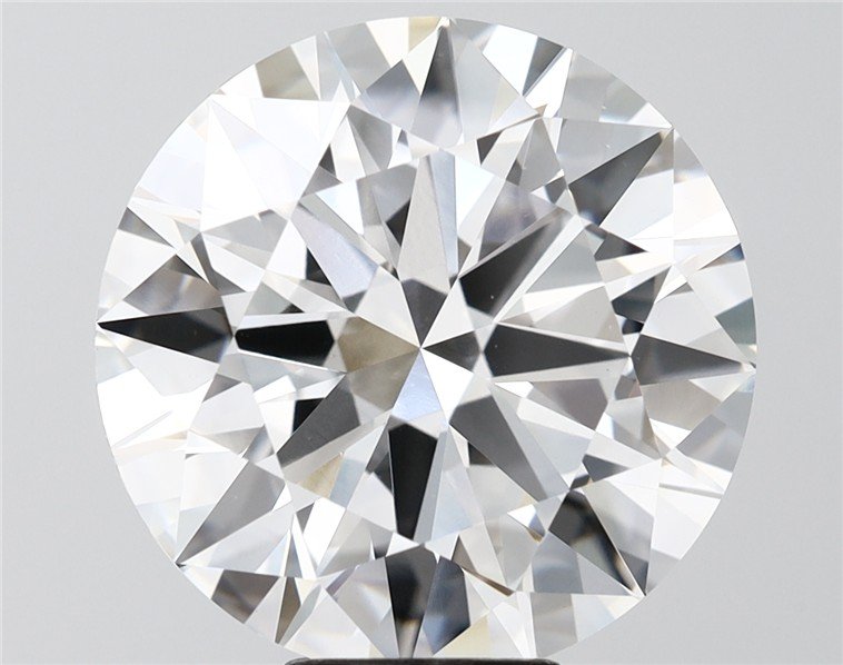 10.04ct F VVS2 Excellent Cut Round Lab Grown Diamond