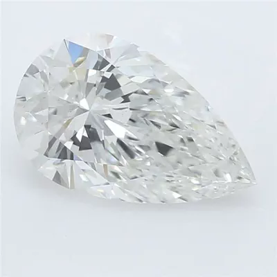 1.15ct F VS1 Rare Carat Ideal Cut Pear Lab Grown Diamond