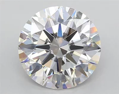 5.51ct G VVS2 Rare Carat Ideal Cut Round Lab Grown Diamond