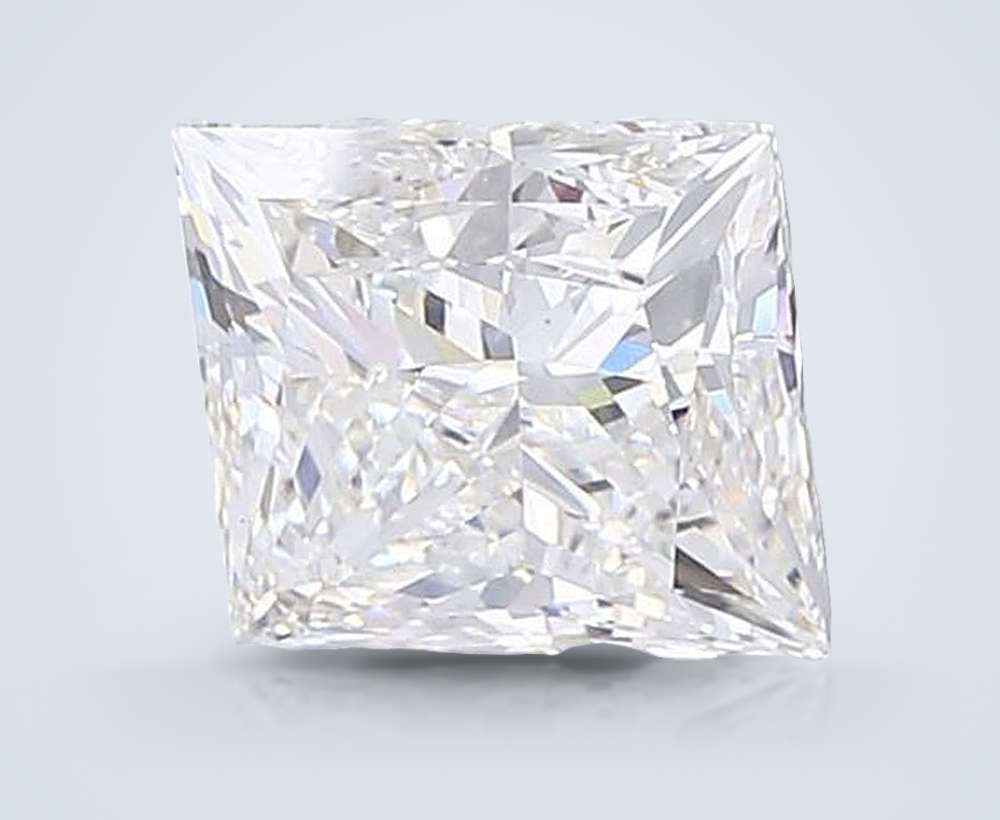 10.04ct G VS1 Rare Carat Ideal Cut Princess Lab Grown Diamond