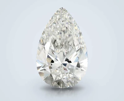 12.29ct F VVS2 Rare Carat Ideal Cut Pear Lab Grown Diamond