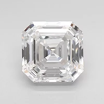 1.00ct D VVS1 Rare Carat Ideal Cut Asscher Lab Grown Diamond