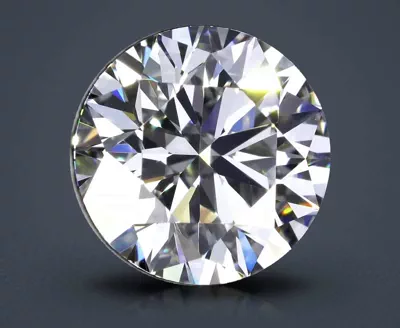 3.18ct G IF Rare Carat Ideal Cut Round Diamond